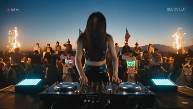 Mongolian DJ Steppe Rave - Tribal Electronic