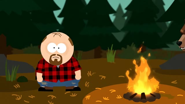 Style comparison: South Park