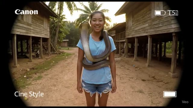 Thai Woman King Cobra Village - YouTube Vlog