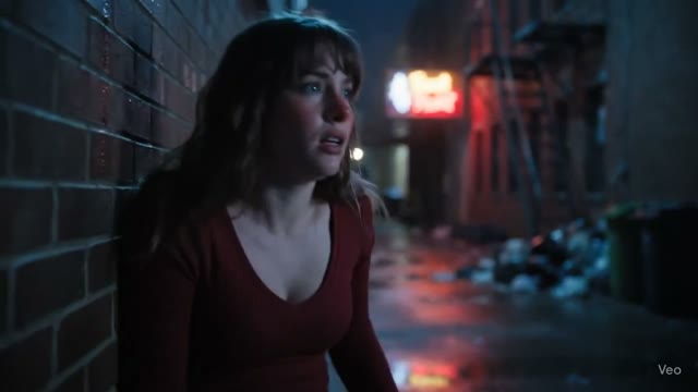 Woman Hiding in Alley - Night Survival