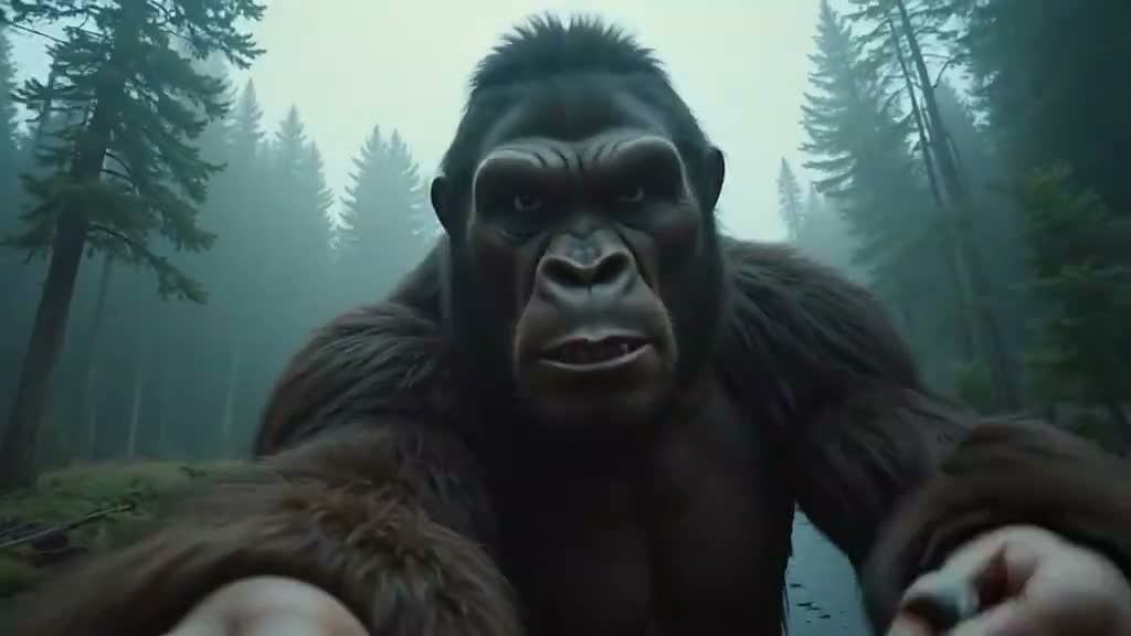 Misty forest Bigfoot vlog